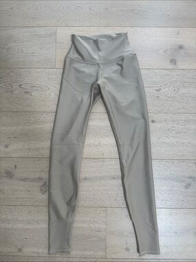 ALO Yoga Kids High-Waist Leggings in Light Taupe